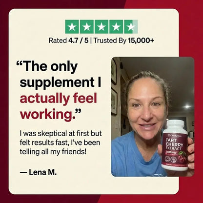 Tart cherry extract